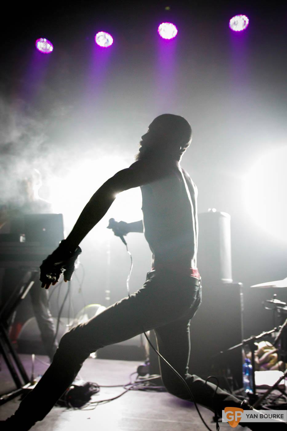 Death Grips in The Academy on 13 October 2016