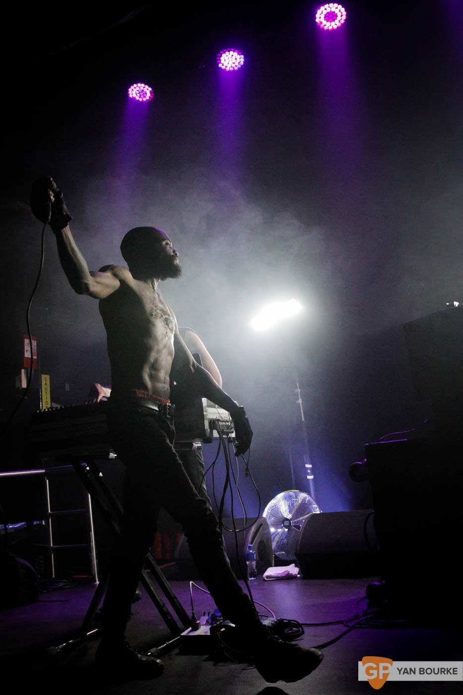 Death Grips in The Academy on 13 October 2016