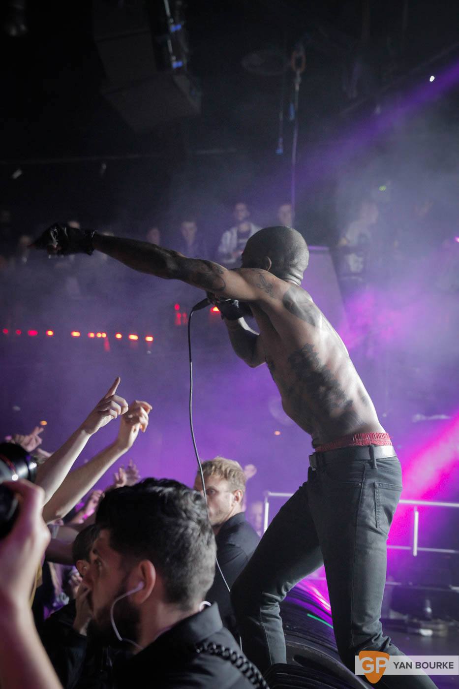Death Grips in The Academy on 13 October 2016