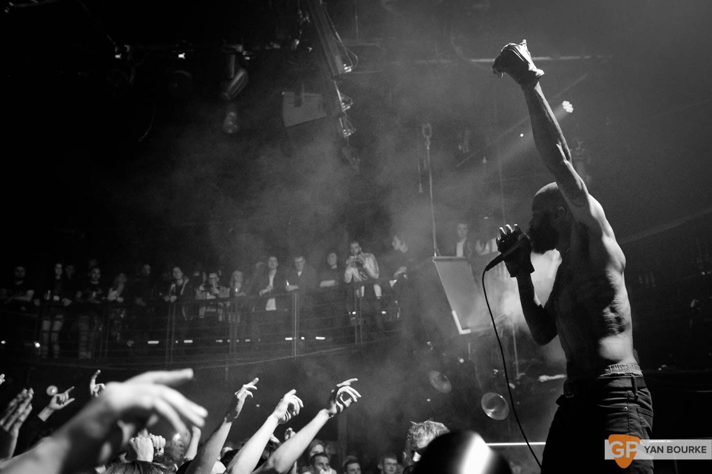 Death Grips in The Academy on 13 October 2016