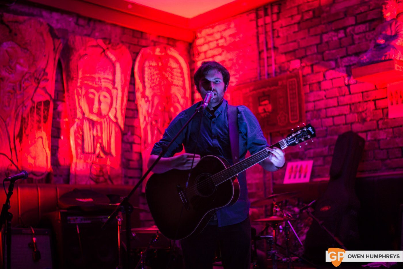 Brian Casey live at Hard Working Class Heroes 2016, photo by Owen Humphreys