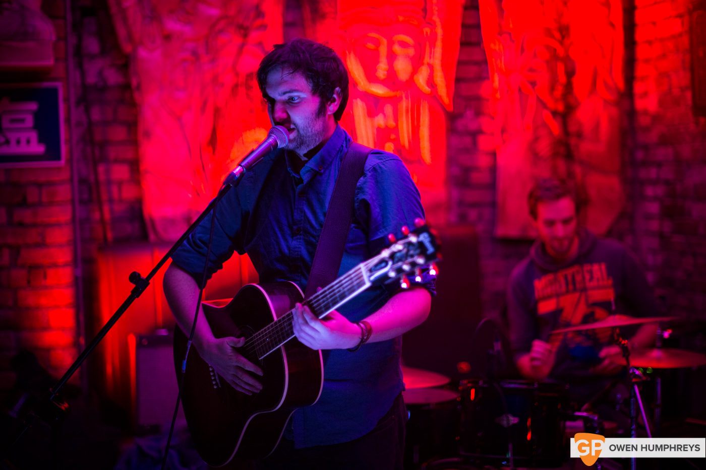 Brian Casey live at Hard Working Class Heroes 2016, photo by Owen Humphreys