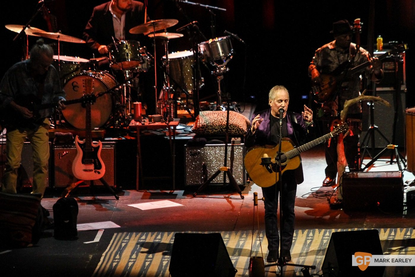 Photos of Paul Simon by Mark Earley