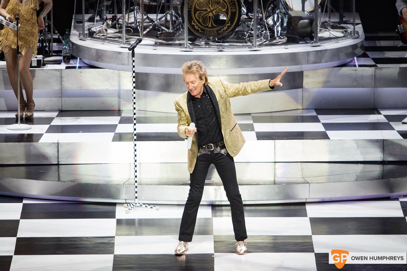 Rod Stewart at The 3Arena by Owen Humphreys