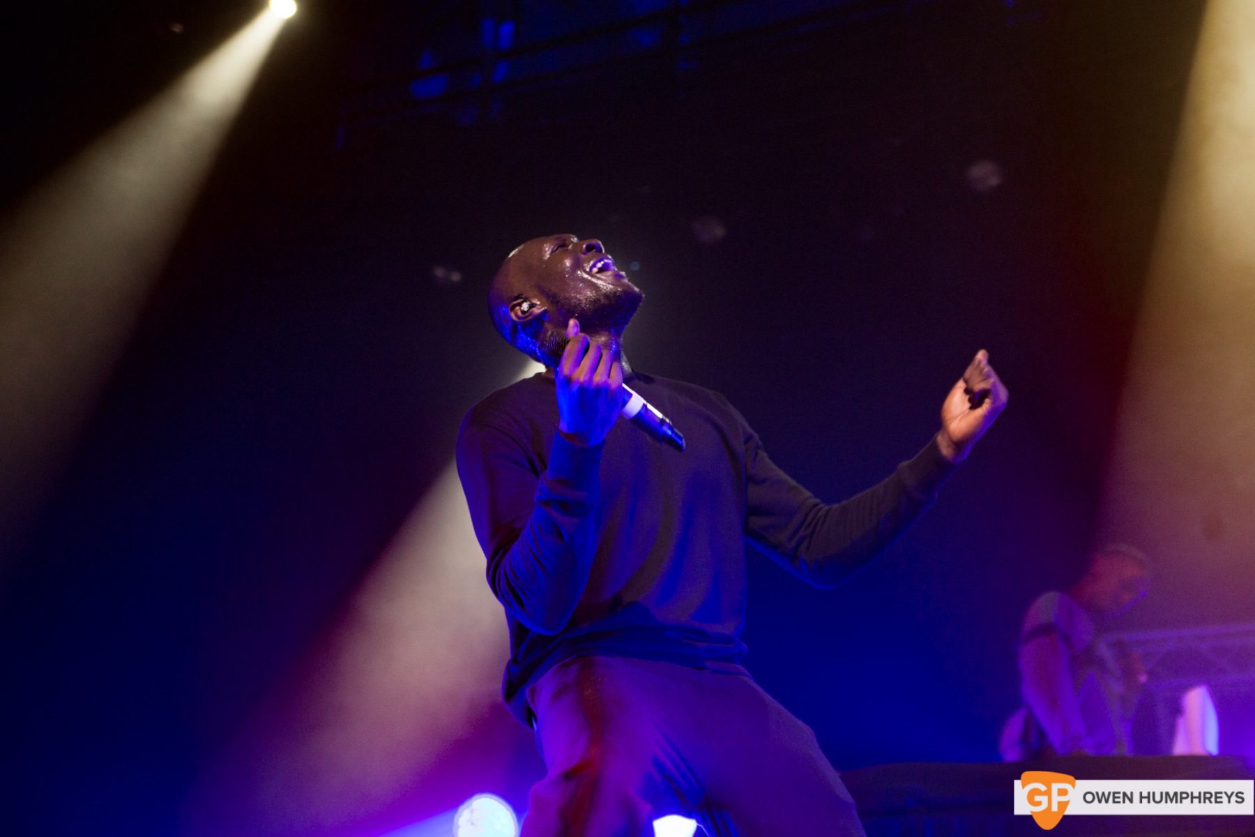 Stormzy at The Olympia Theatre. Photo by Owen Humphreys www.owenhumphreys.com