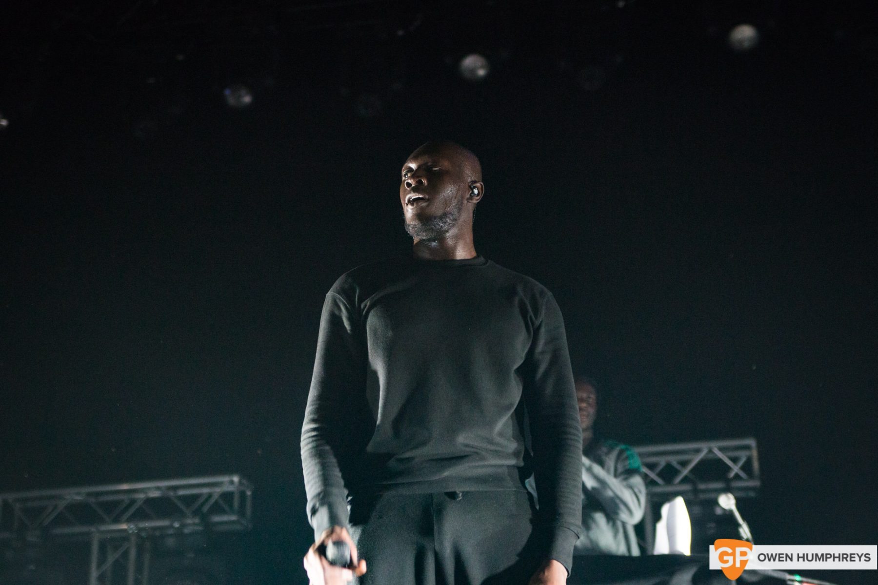 Stormzy at The Olympia Theatre. Photo by Owen Humphreys www.owenhumphreys.com