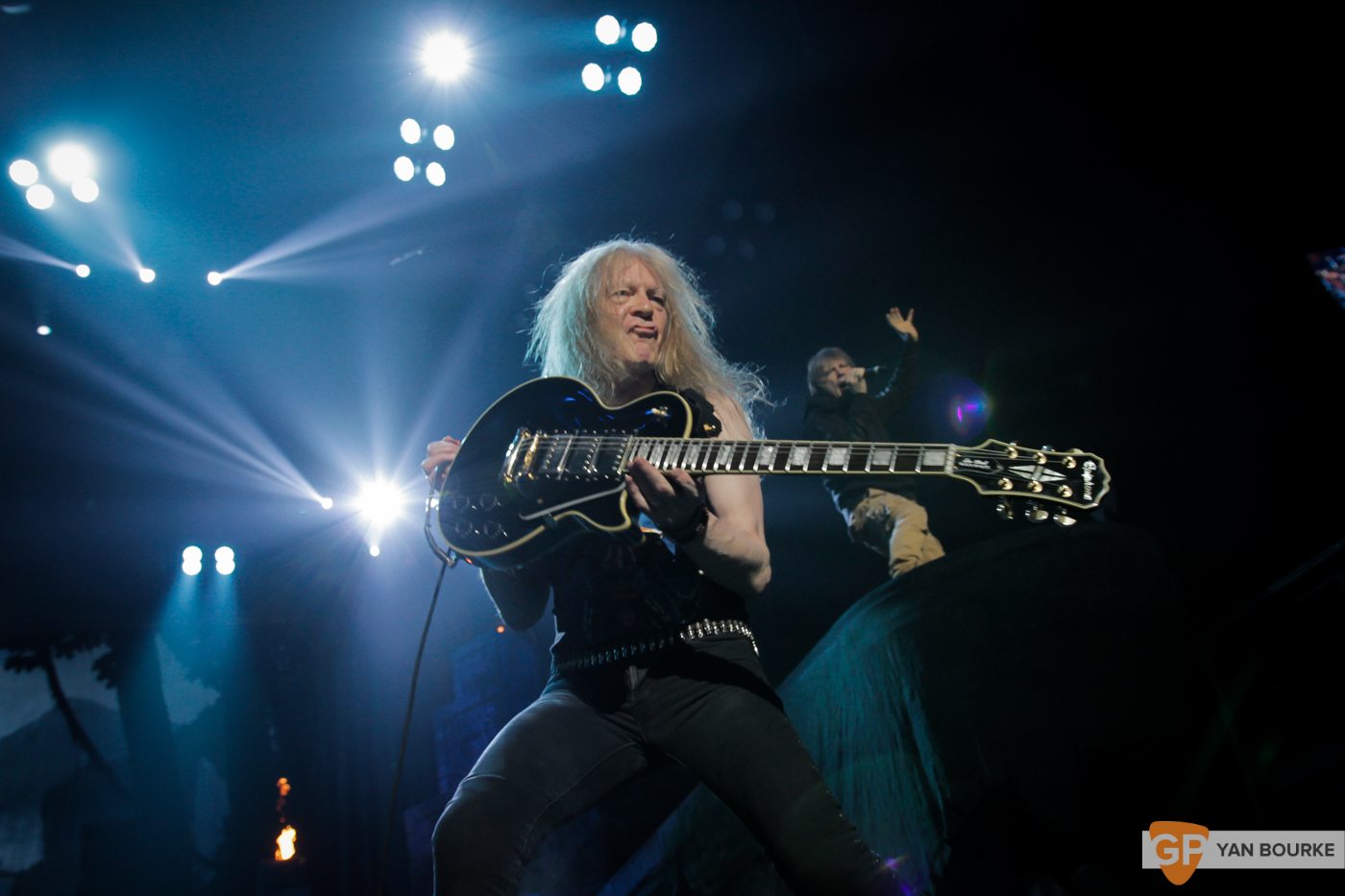 Iron Maiden at the 3Arena on 6 May 2017 by Yan Bourke