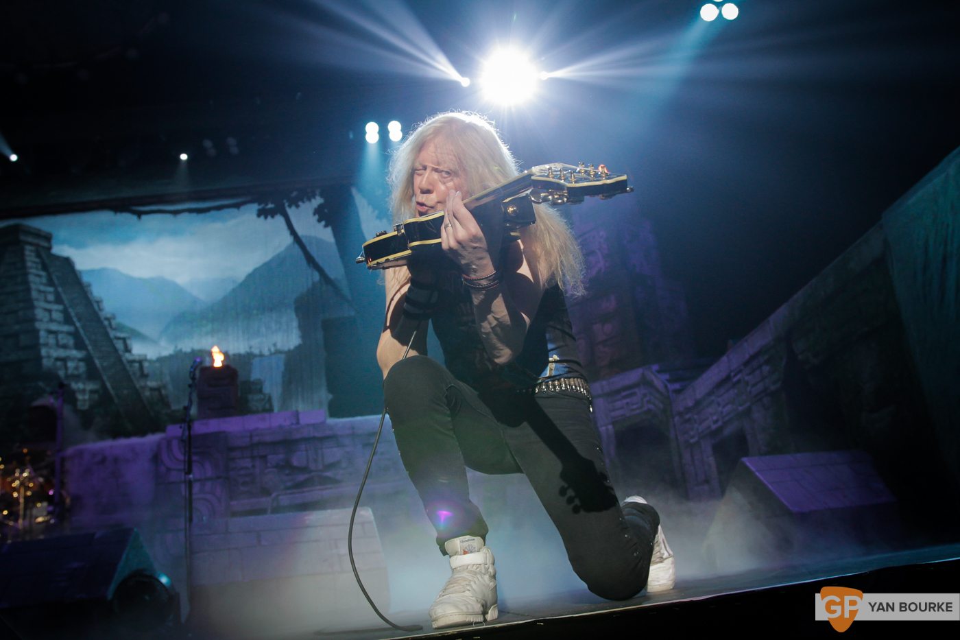 Iron Maiden at the 3Arena on 6 May 2017 by Yan Bourke