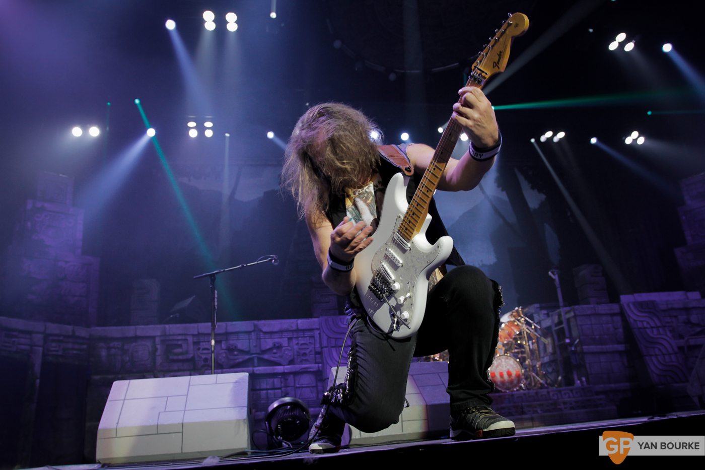 Iron Maiden at the 3Arena on 6 May 2017 by Yan Bourke