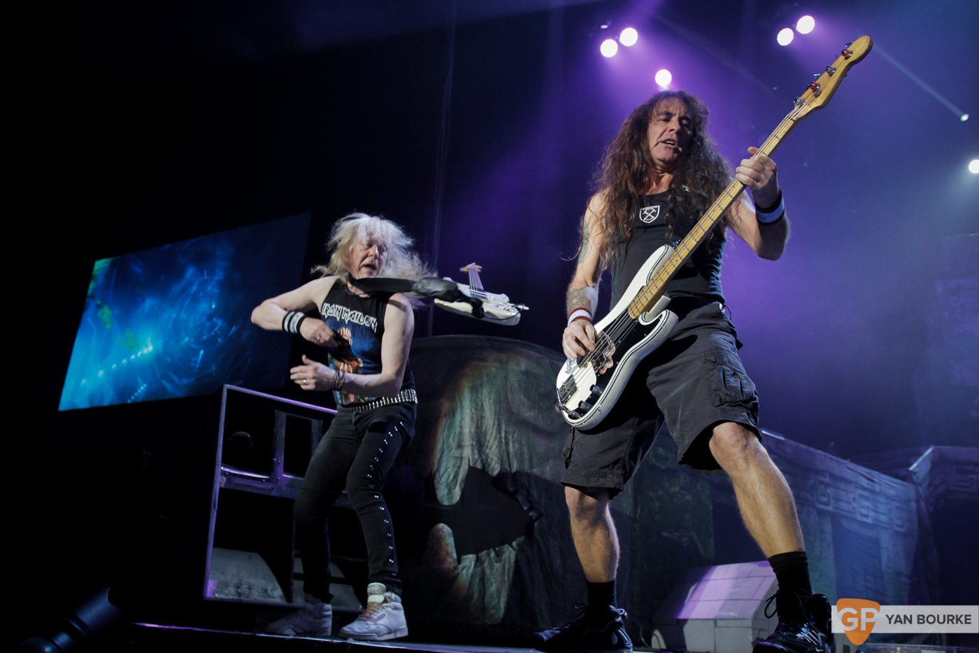 Iron Maiden at the 3Arena on 6 May 2017 by Yan Bourke