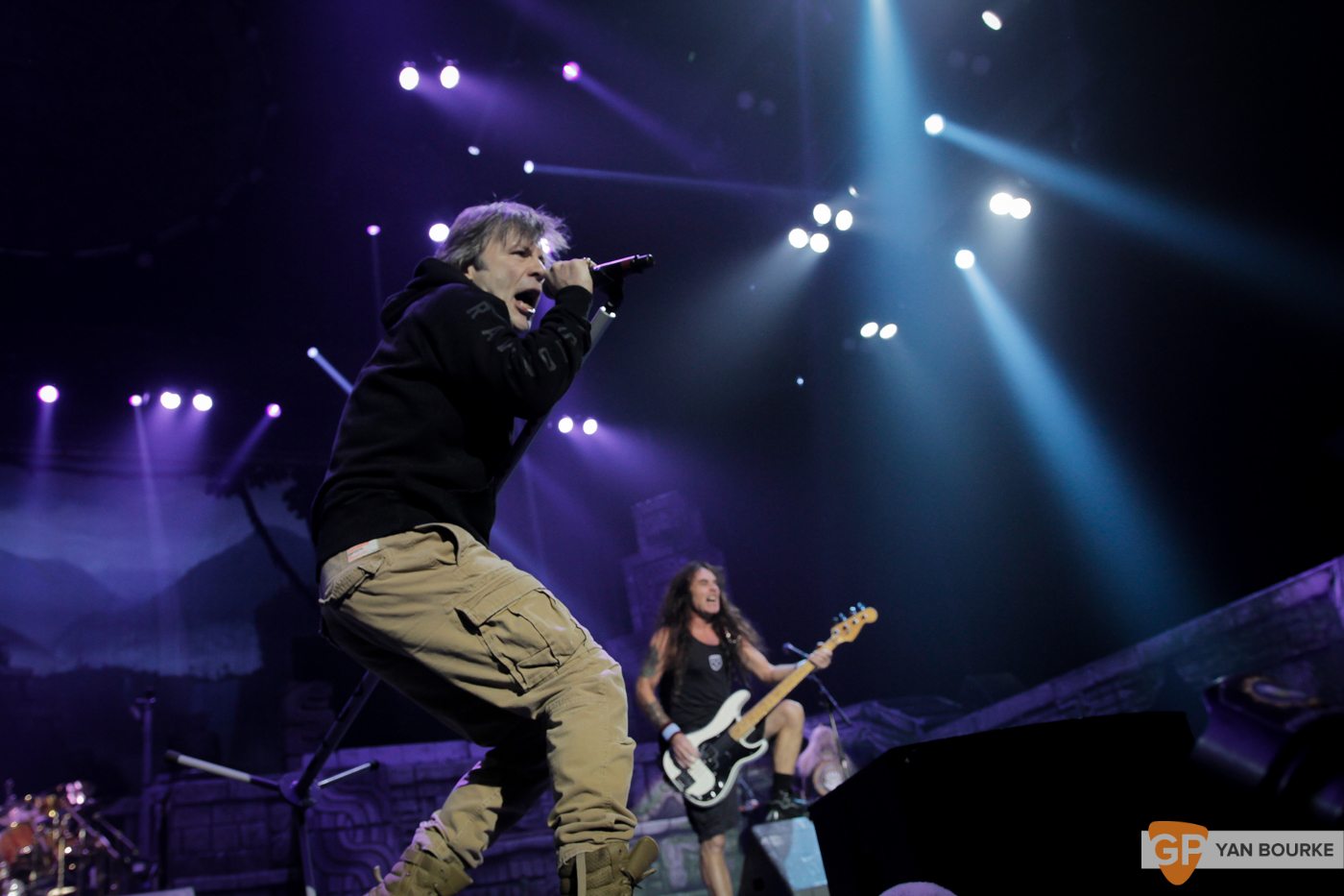 Iron Maiden at the 3Arena on 6 May 2017 by Yan Bourke