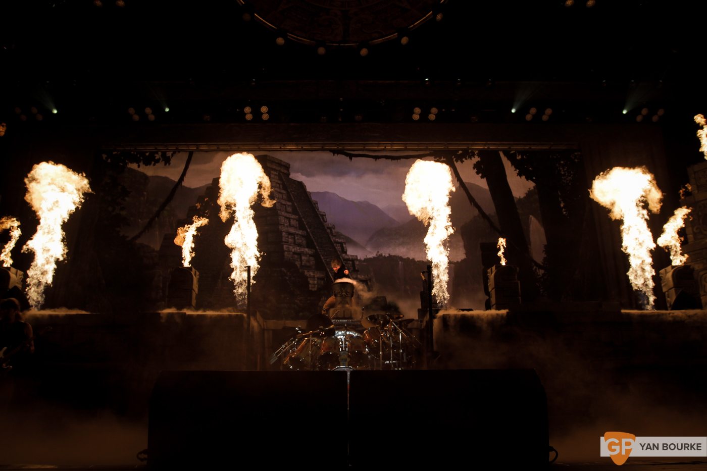 Iron Maiden at the 3Arena on 6 May 2017 by Yan Bourke