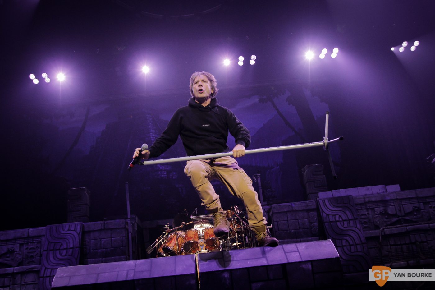 Iron Maiden at the 3Arena on 6 May 2017 by Yan Bourke