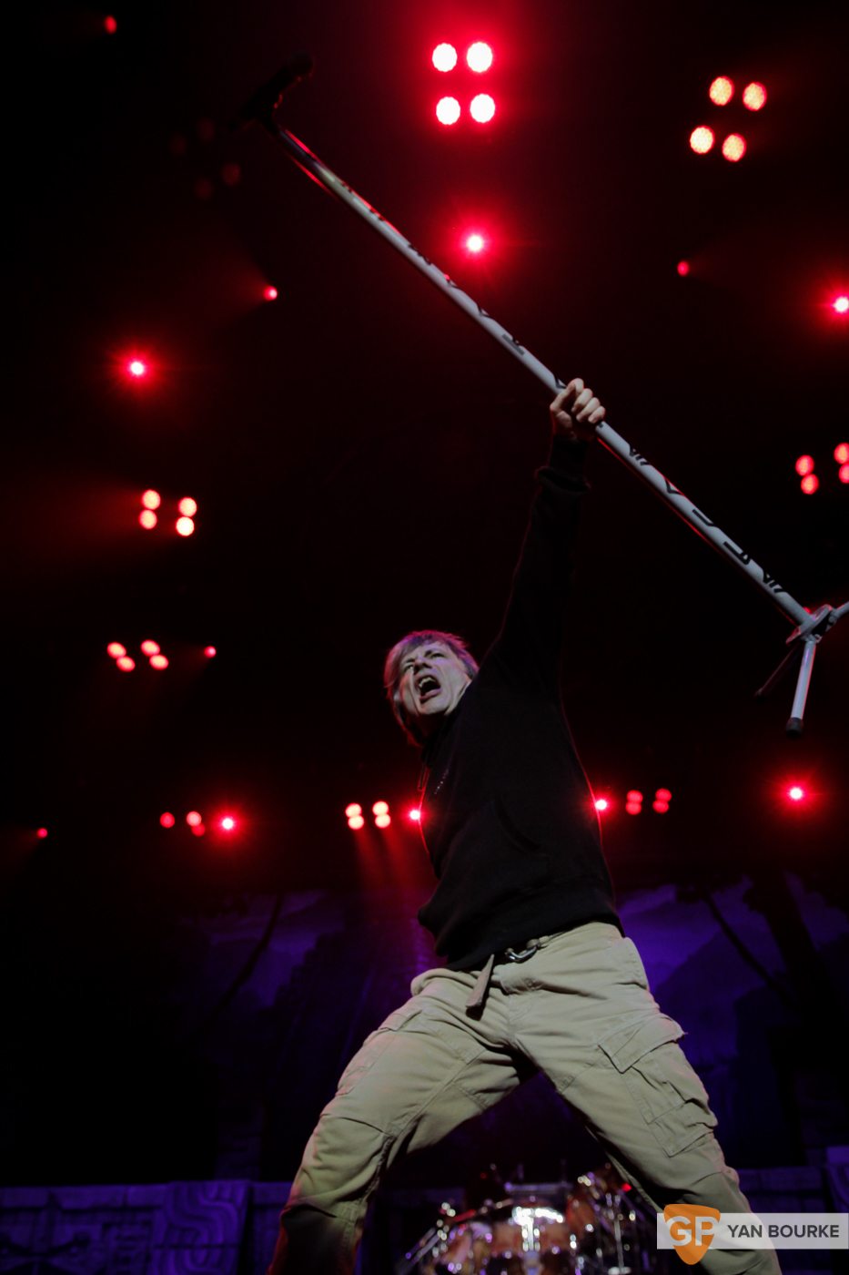 Iron Maiden at the 3Arena on 6 May 2017 by Yan Bourke