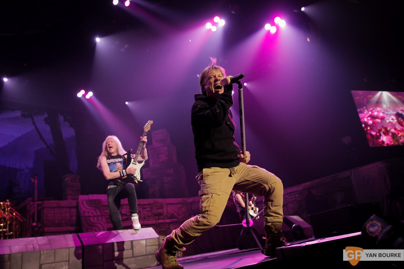 Iron Maiden at the 3Arena on 6 May 2017 by Yan Bourke