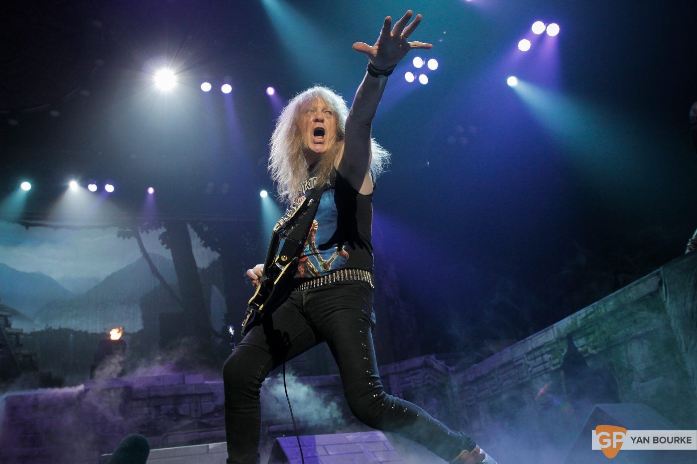 Iron Maiden at the 3Arena on 6 May 2017 by Yan Bourke