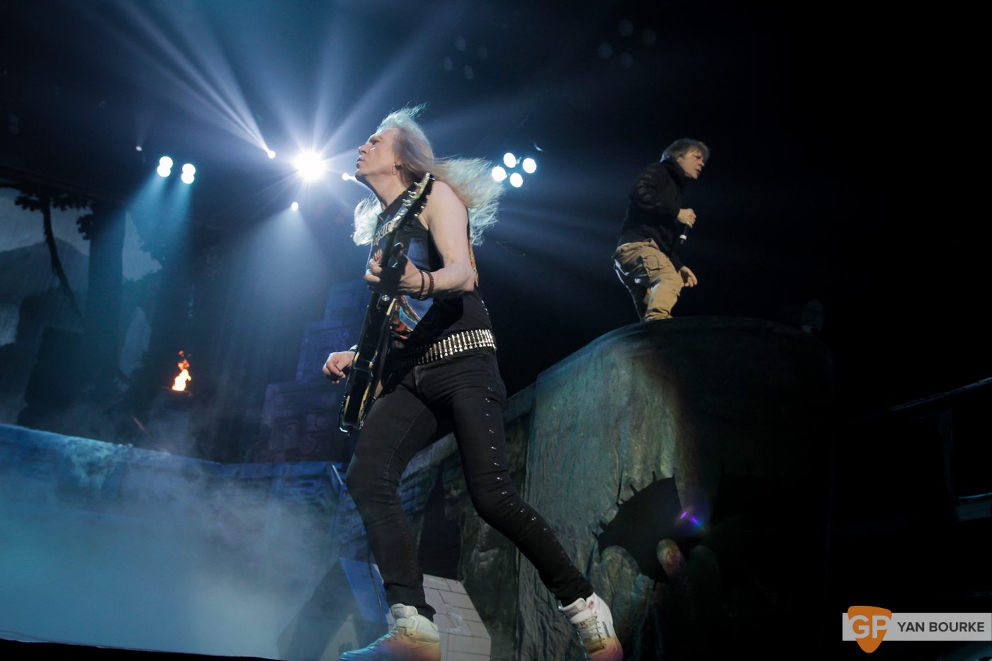 Iron Maiden at the 3Arena on 6 May 2017 by Yan Bourke