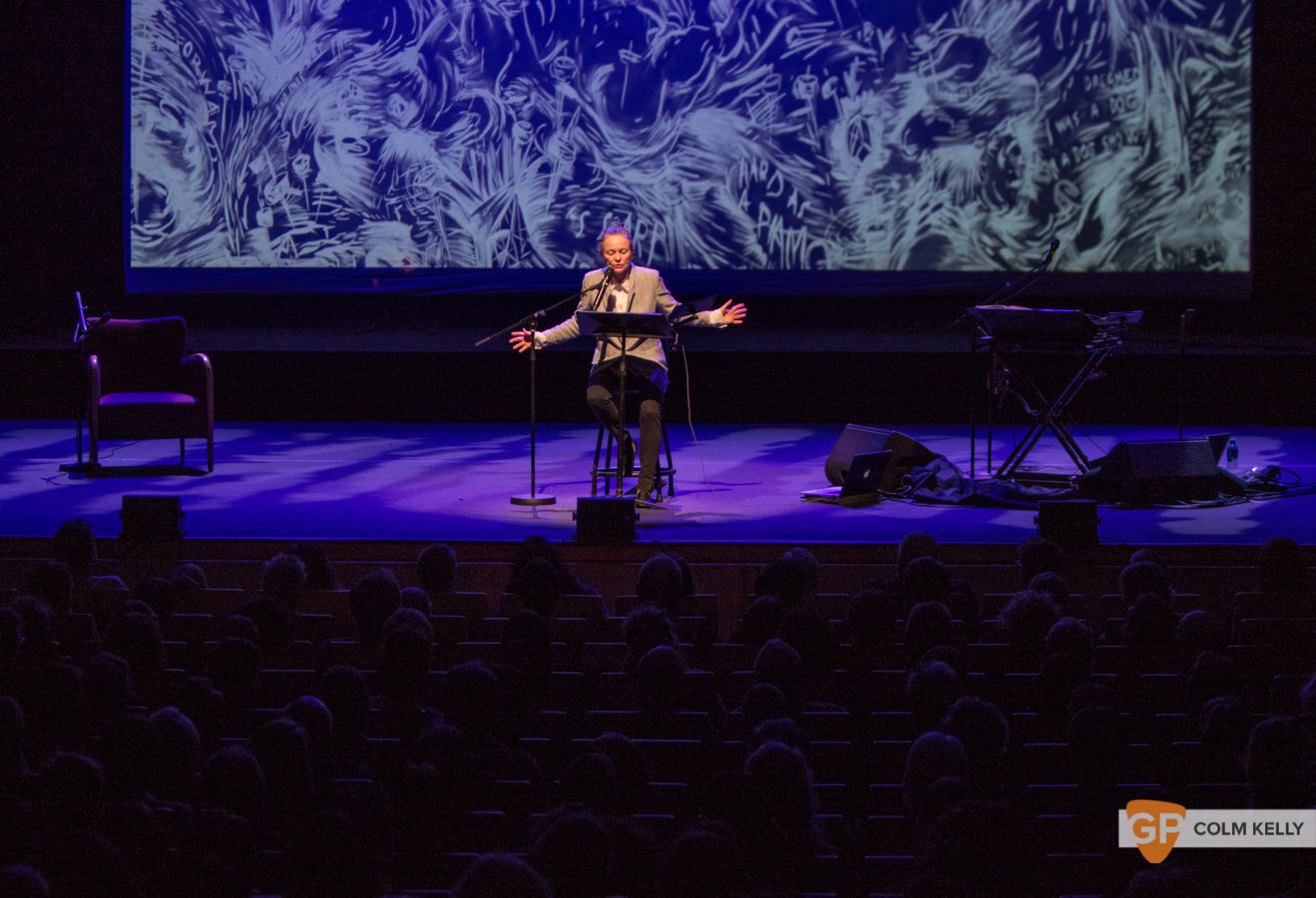 Laurie Anderson at The National Concert Hall Dublin by Colm Kelly-0058-2
