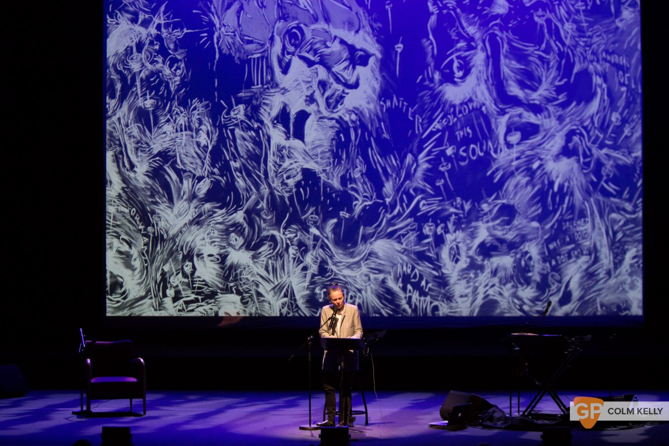 Laurie Anderson at The National Concert Hall Dublin by Colm Kelly-0064