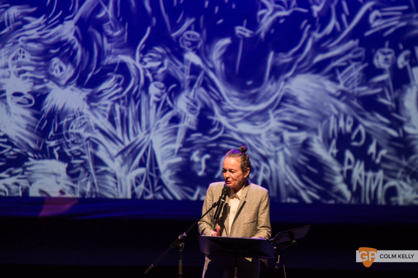 Laurie Anderson at The National Concert Hall Dublin by Colm Kelly-0068-2