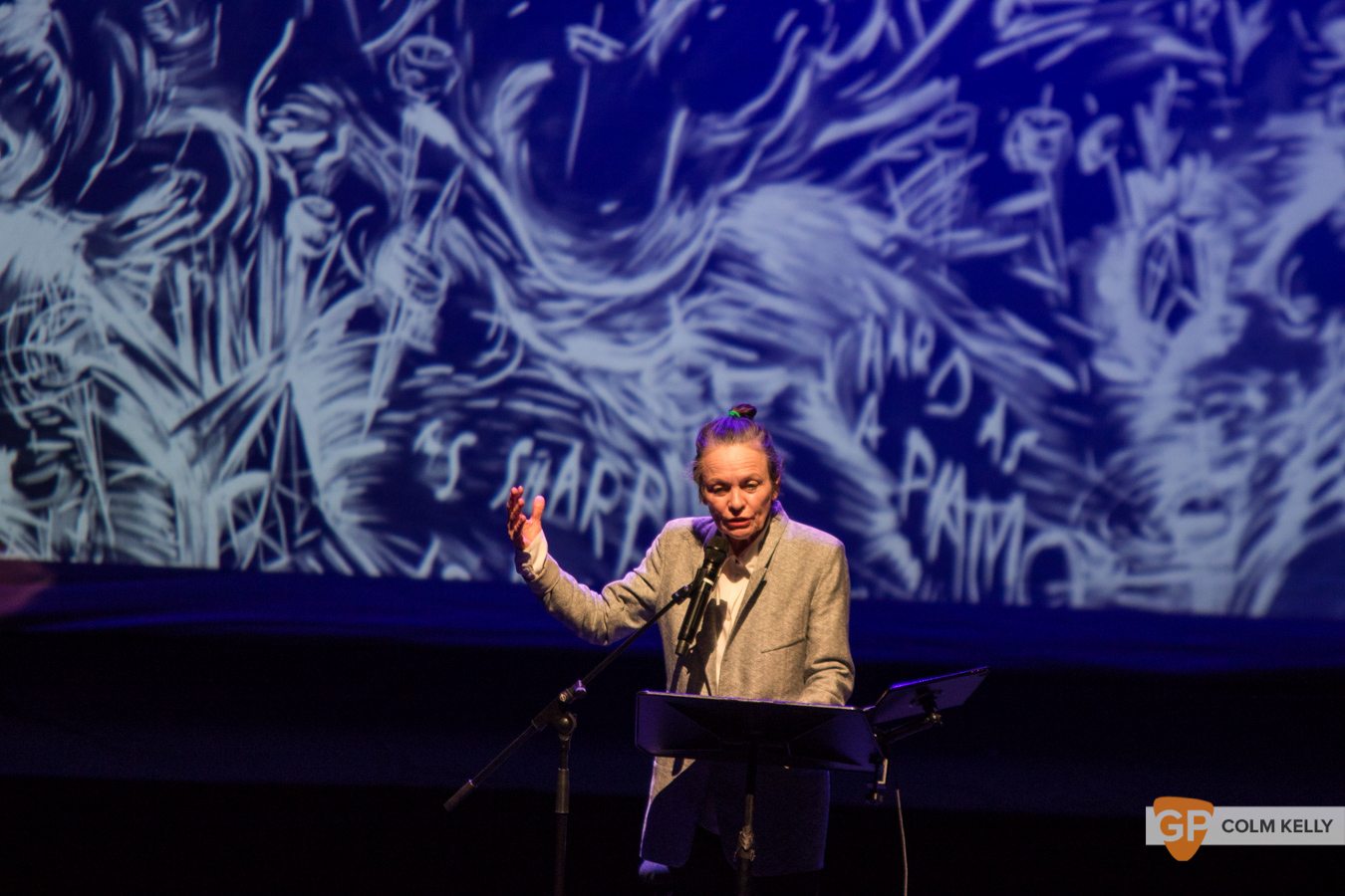 Laurie Anderson at The National Concert Hall Dublin by Colm Kelly-0078-2