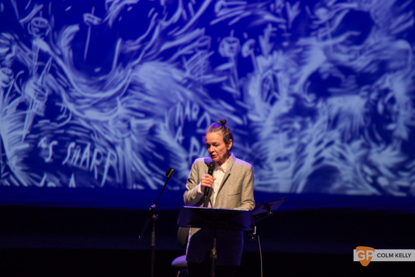 Laurie Anderson at The National Concert Hall Dublin by Colm Kelly-0093
