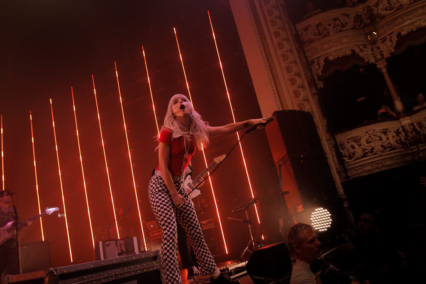 Paramore at the Olympia on 15 June 2017 by Yan Bourke