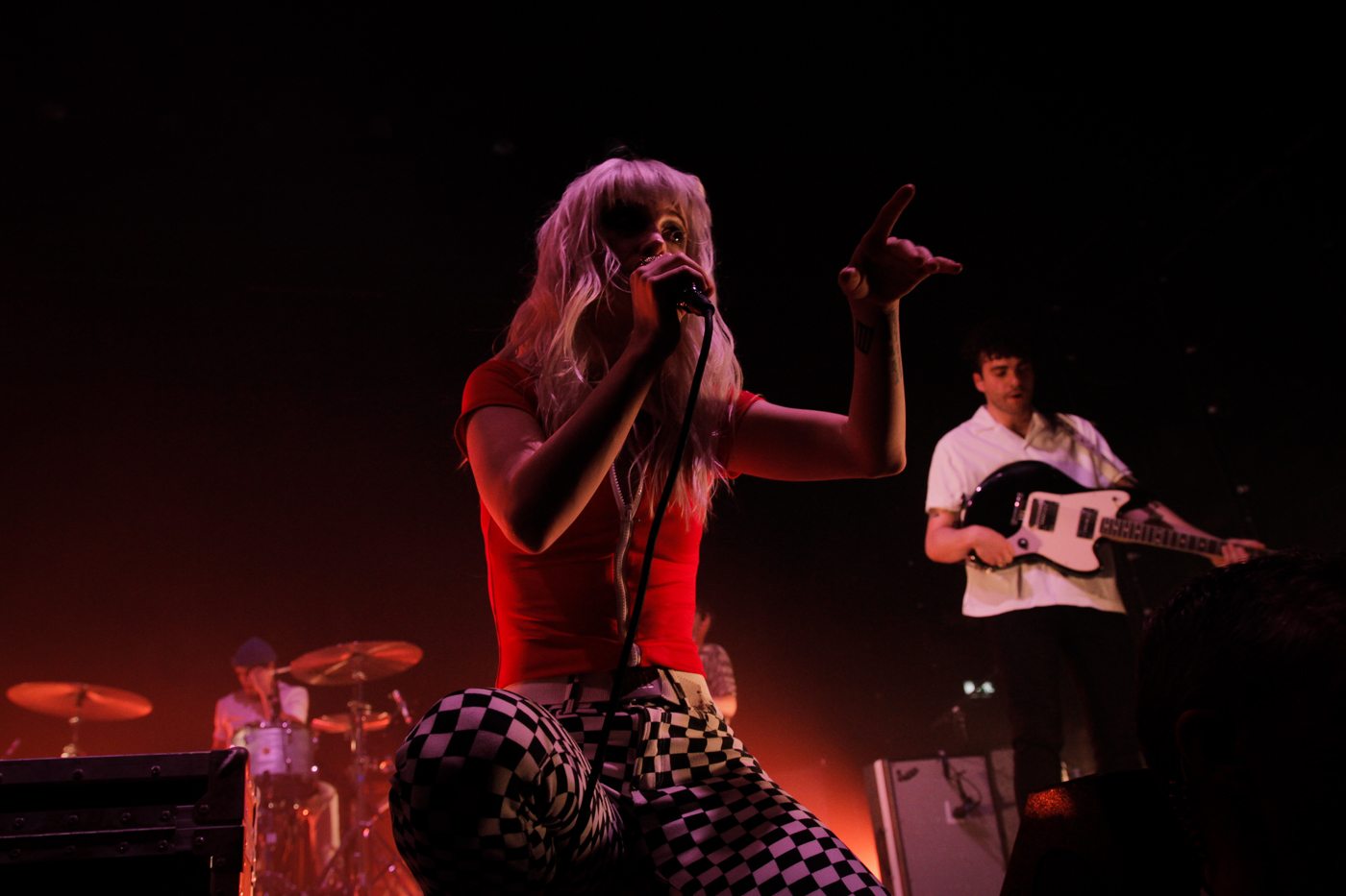 Paramore at the Olympia on 15 June 2017 by Yan Bourke