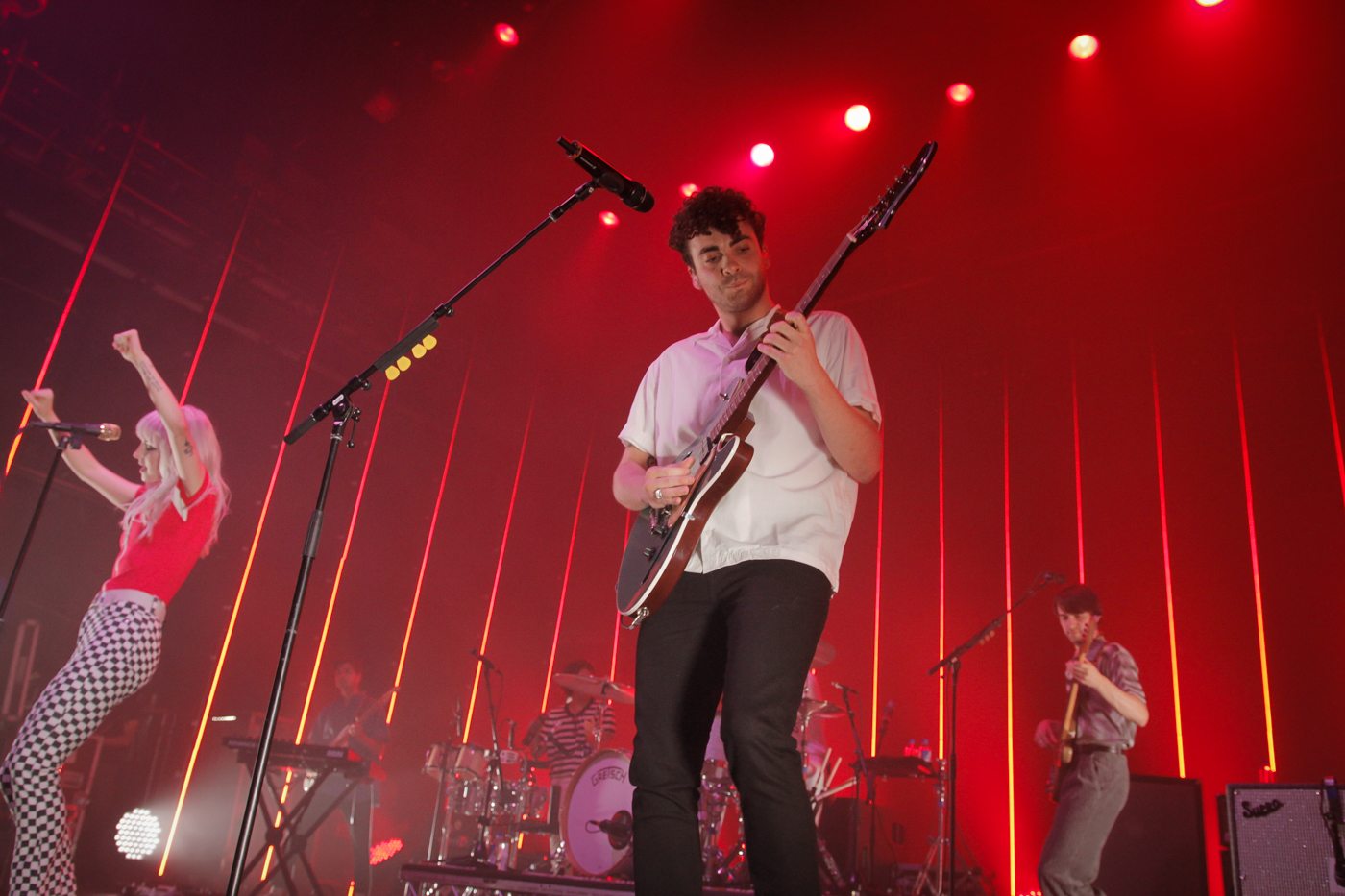 Paramore at the Olympia on 15 June 2017 by Yan Bourke