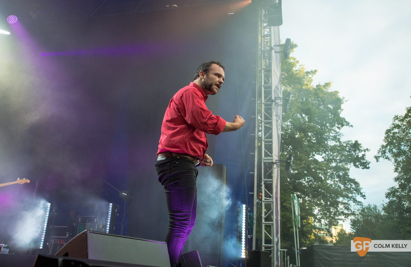 Future Islands at The Iveagh Gardens, Dublin July 6th 2017 by Colm Kelly