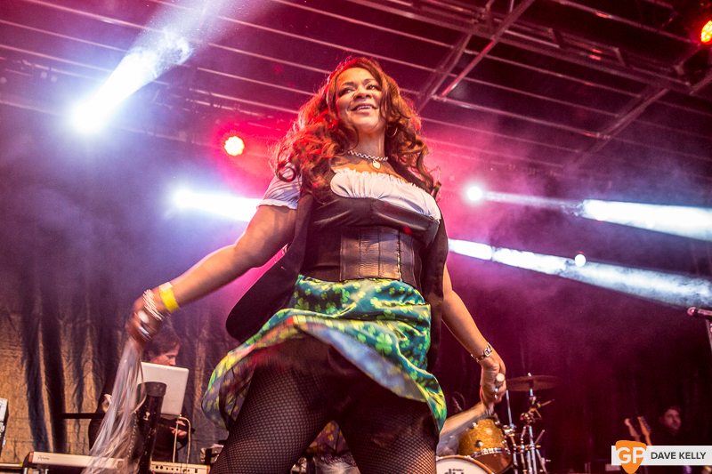 The Happy Mondays at Leopardstown Racecourse on 17 August 2017 (13 of 30)