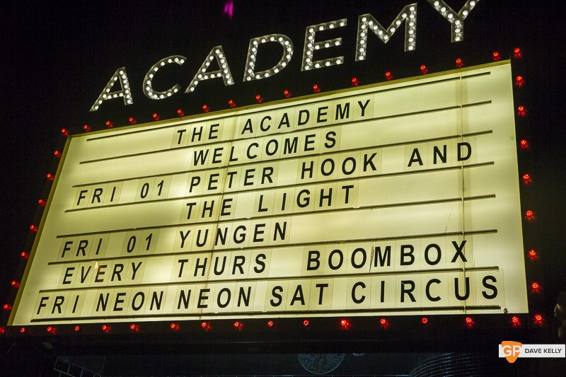 Peter Hook and the Light at The Academy 28 December 2017-01