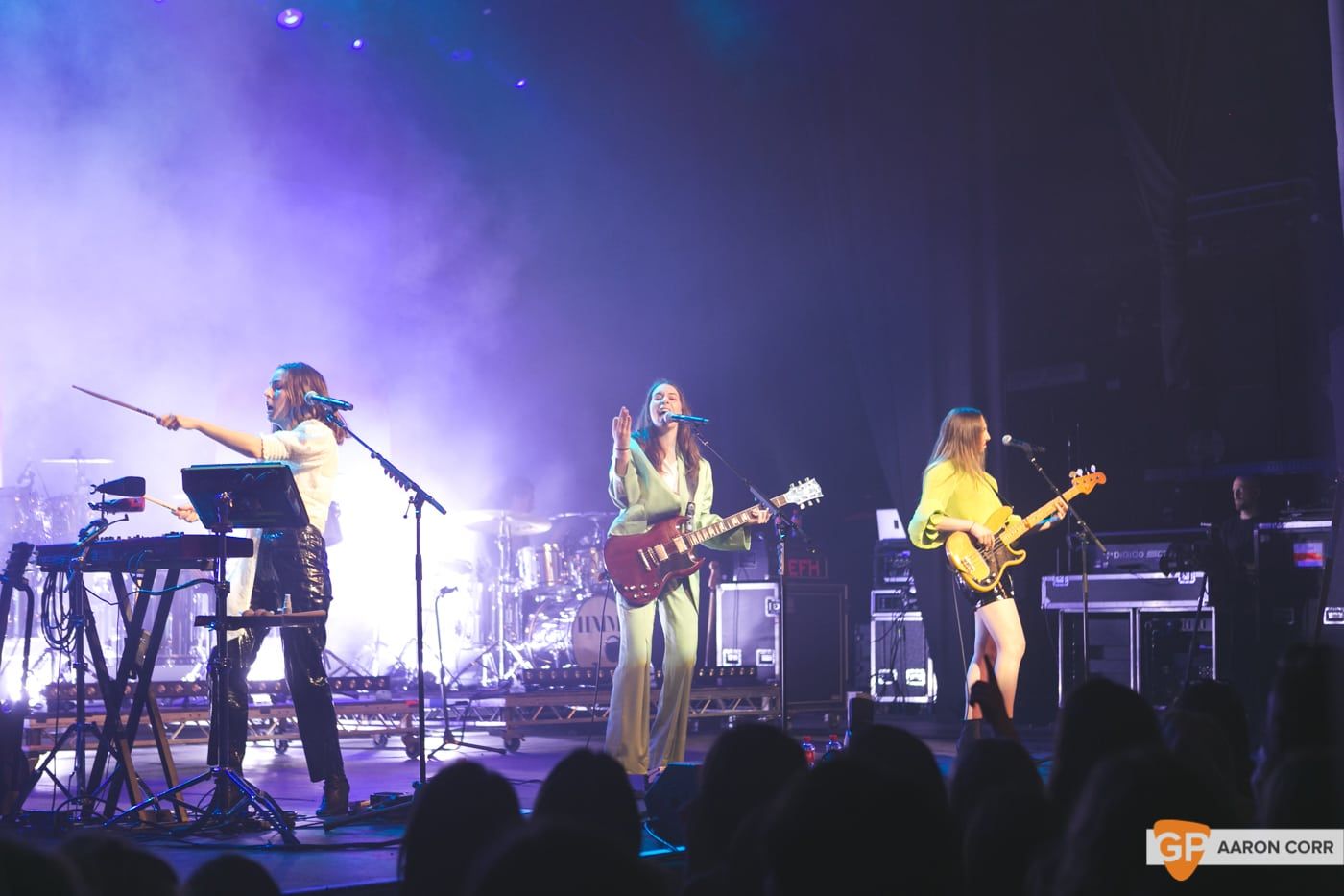 Haim at Olympia by Aaron Corr-1649