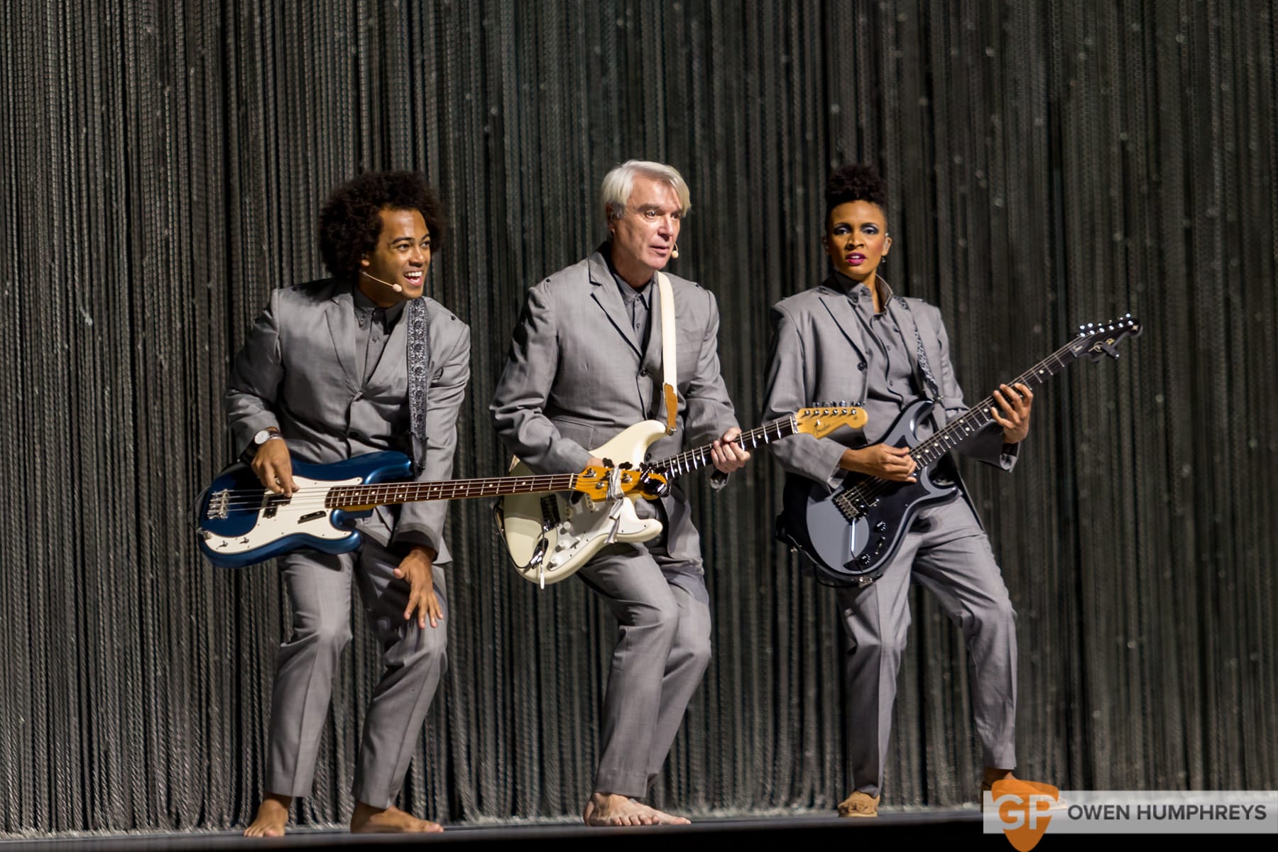 David Byrne at The 3Arena. Photo by Owen Humphreys www.owen.ie