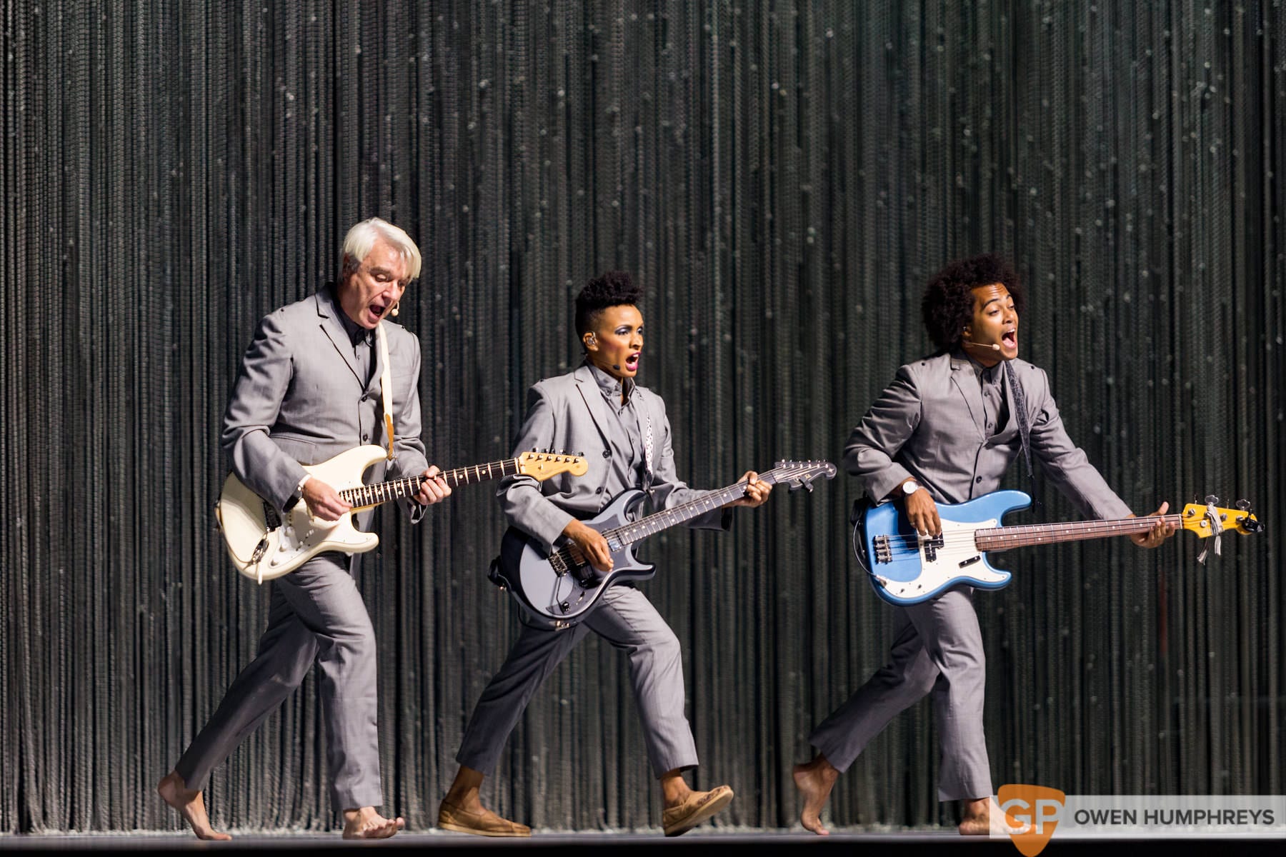 David Byrne at The 3Arena. Photo by Owen Humphreys www.owen.ie