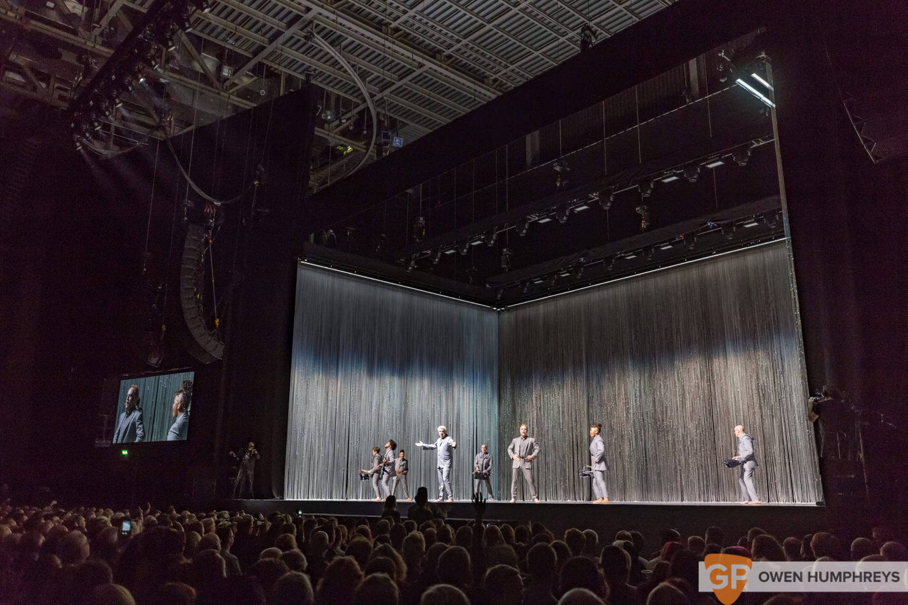 David Byrne at The 3Arena. Photo by Owen Humphreys www.owen.ie