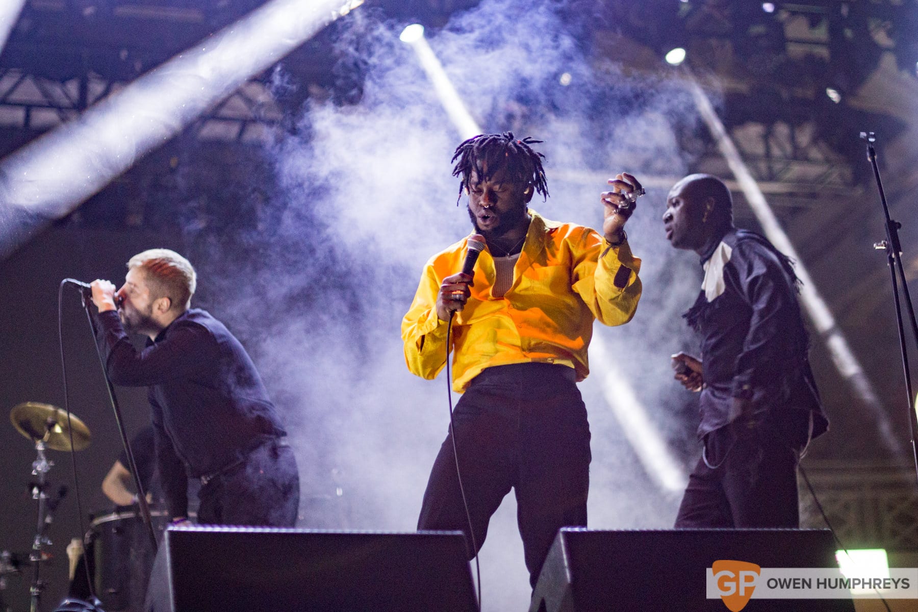 Young Fathers live at Metropolis 2018. Photo by Owen Humphreys www.owen.ie