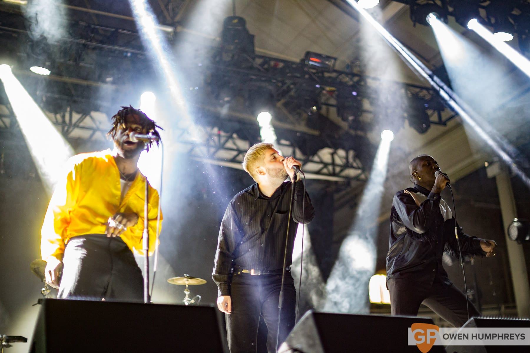 Young Fathers live at Metropolis 2018. Photo by Owen Humphreys www.owen.ie