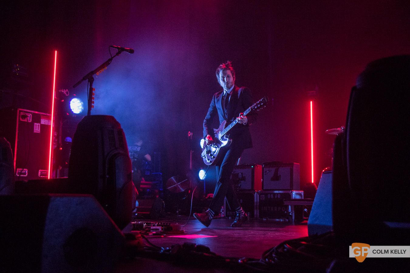 Interpol at The Olympia Theatre, Dublin by Colm Kelly-98