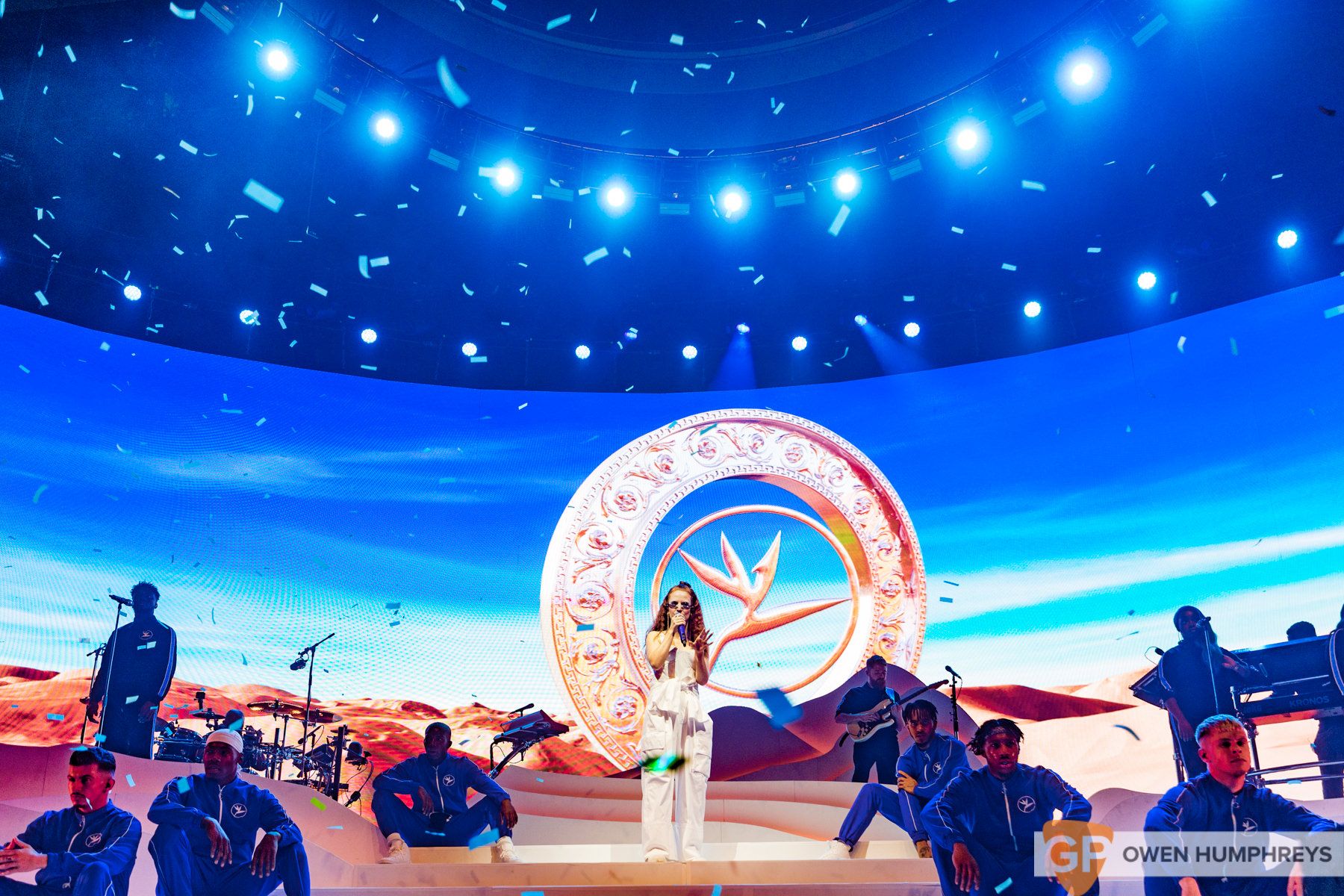 Jess Glynne at the 3Arena. Photo by Owen Humphreys www.owen.ie