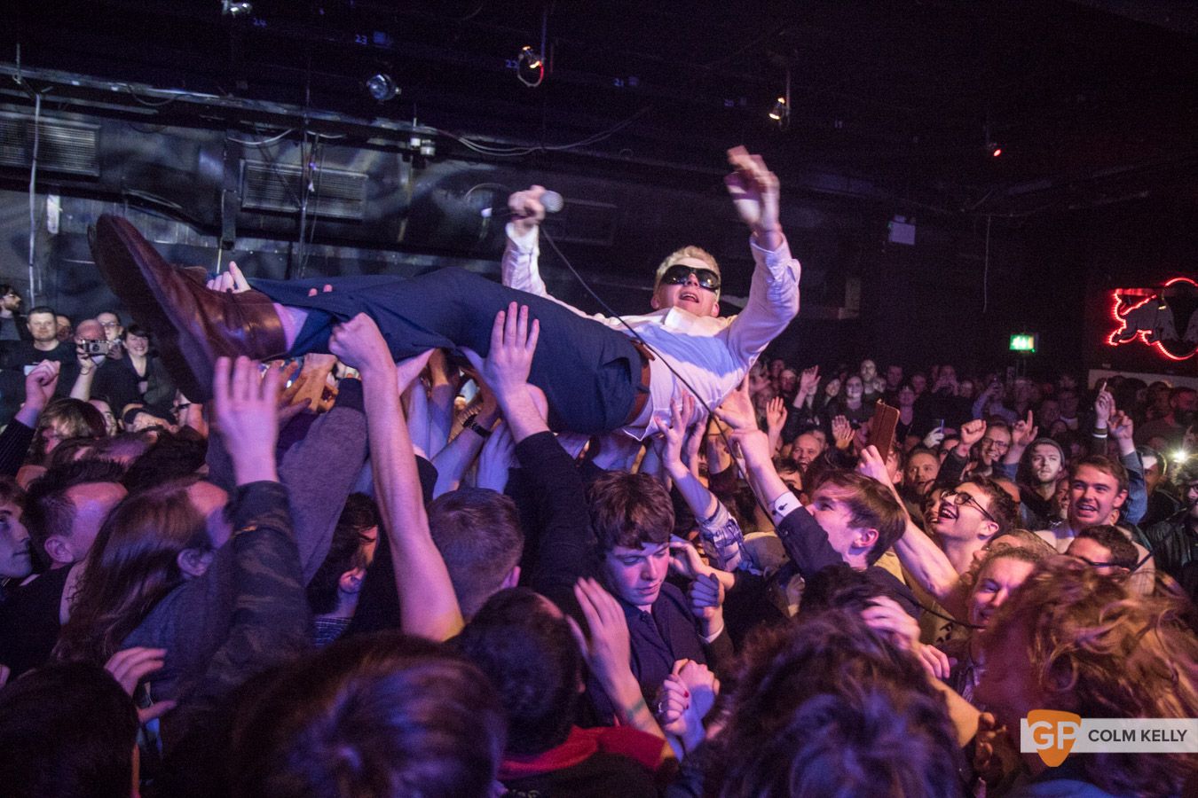 Shame at The Tivoli Theatre , Dublin by Colm Kelly