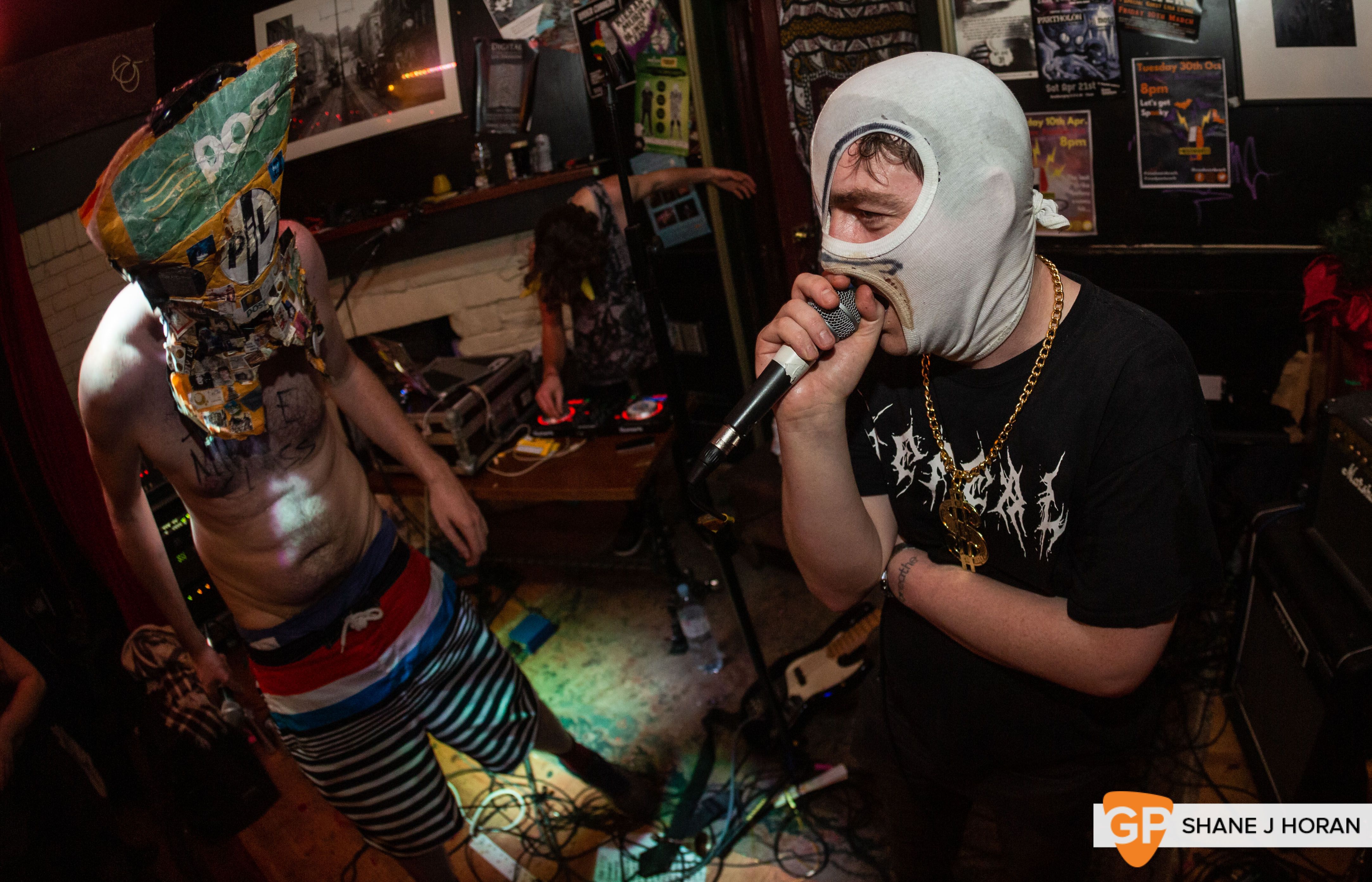 Post Punk Podge & The Technohippies, Poor Relation, 22-12-18, Shane J Horan-16