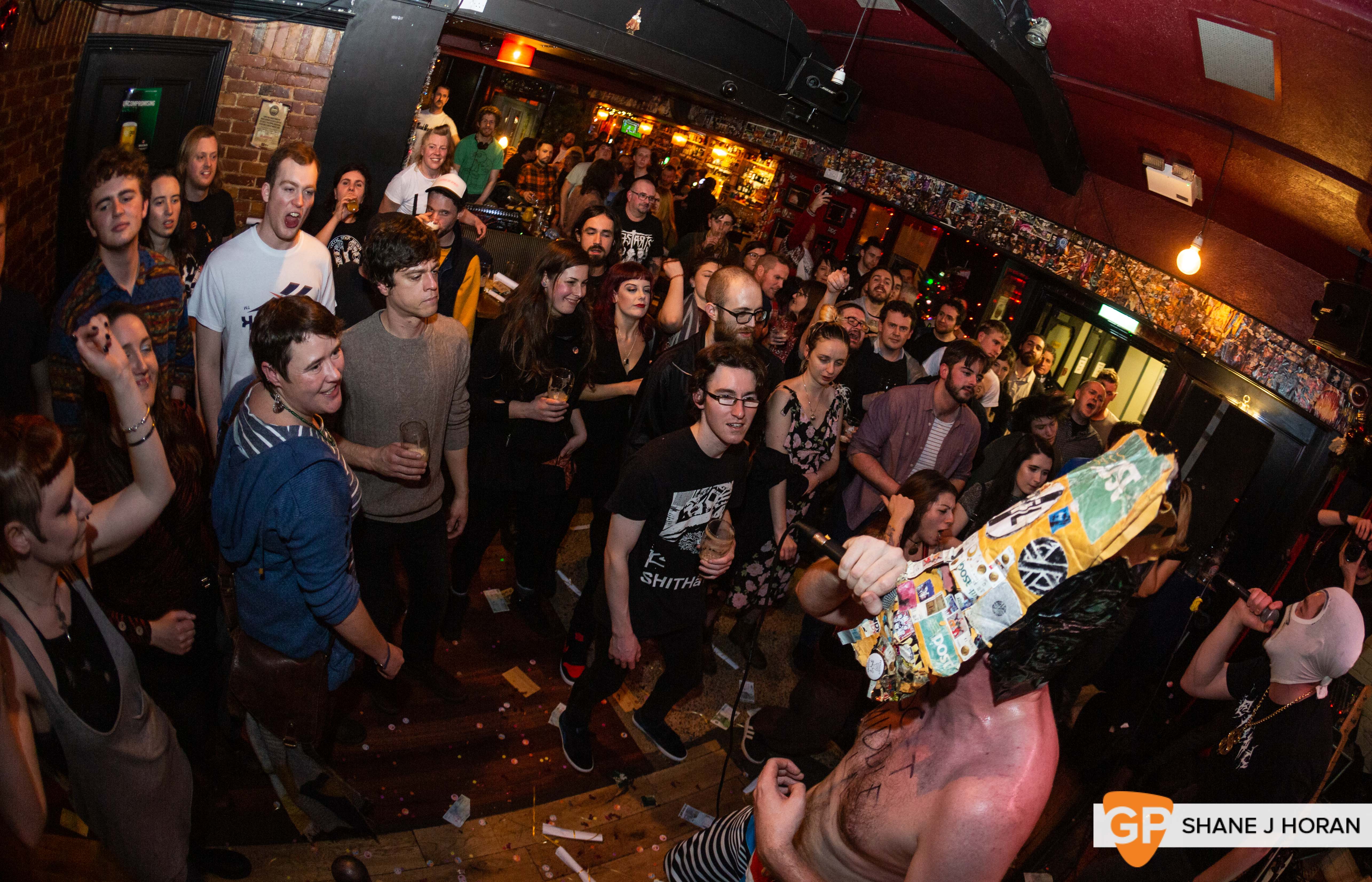 Post Punk Podge & The Technohippies, Poor Relation, 22-12-18, Shane J Horan-5