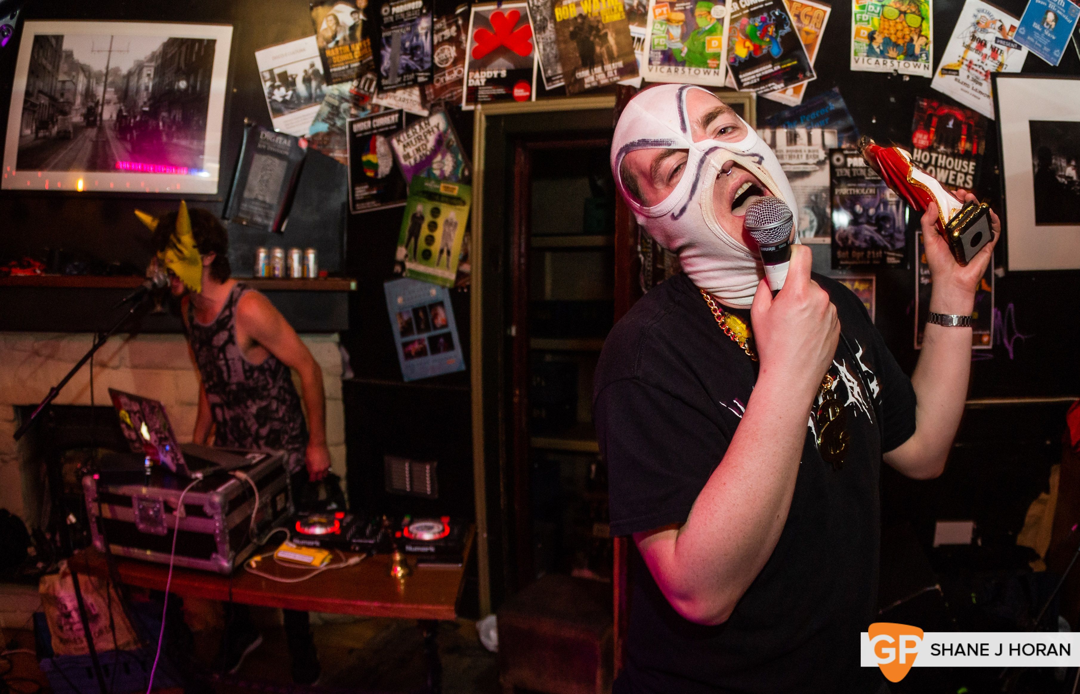 Post Punk Podge & The Technohippies, Poor Relation, 22-12-18, Shane J Horan-7