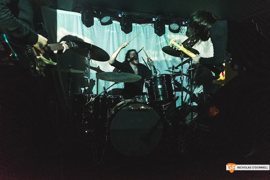 Uncle Acid and the Deadbeats at The Academy Green Room by Nicholas O’Donnell.