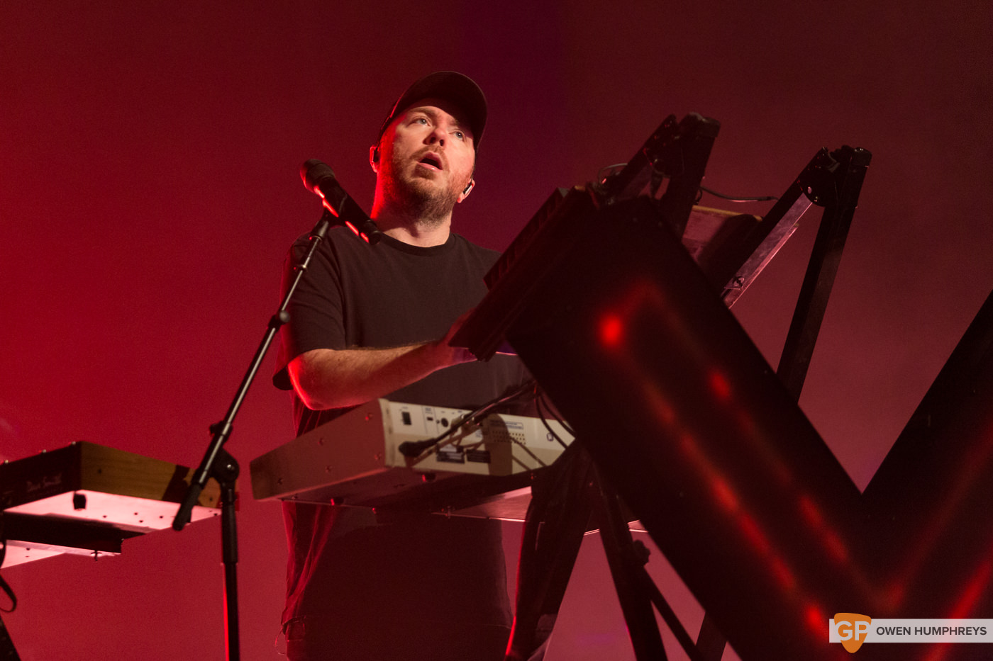 Chvrches at the Olympia Theatre. Photo by Owen Humphreys. www.owen.ie