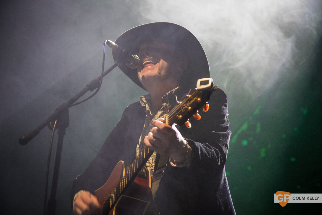 Luke Haines at Vicar Street, Dublin 18.2.2019 by Colm Kelly-9