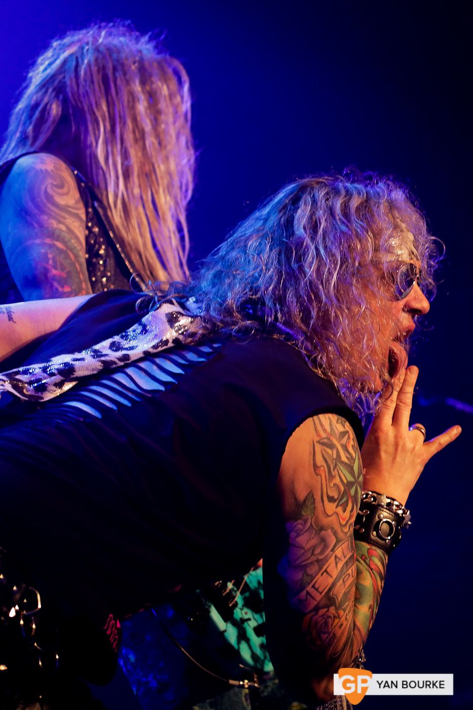 Steel Panther at Vicar Street on 5 February 2019 by Yan Bourke