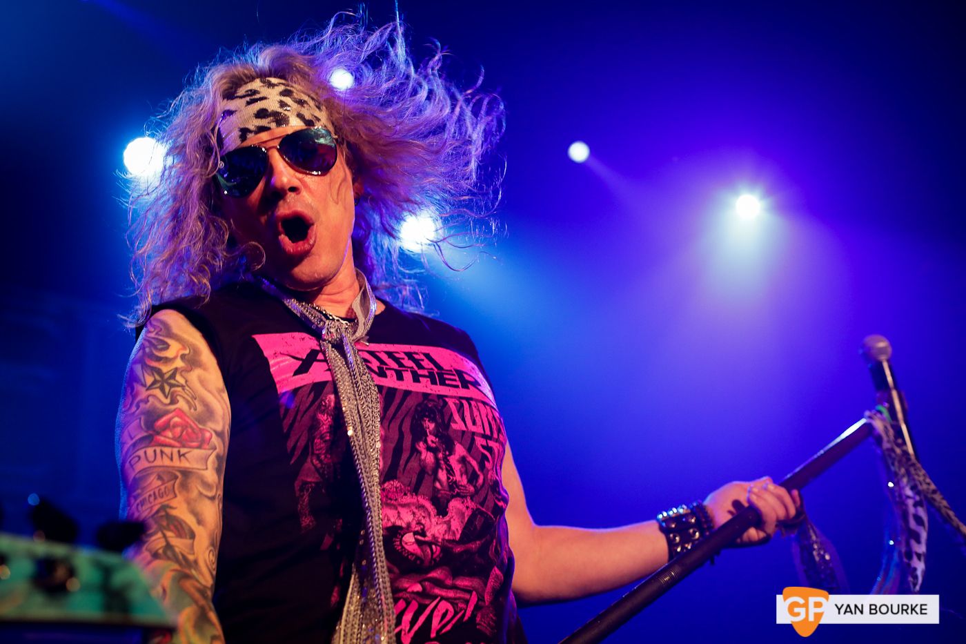 Steel Panther at Vicar Street on 5 February 2019 by Yan Bourke