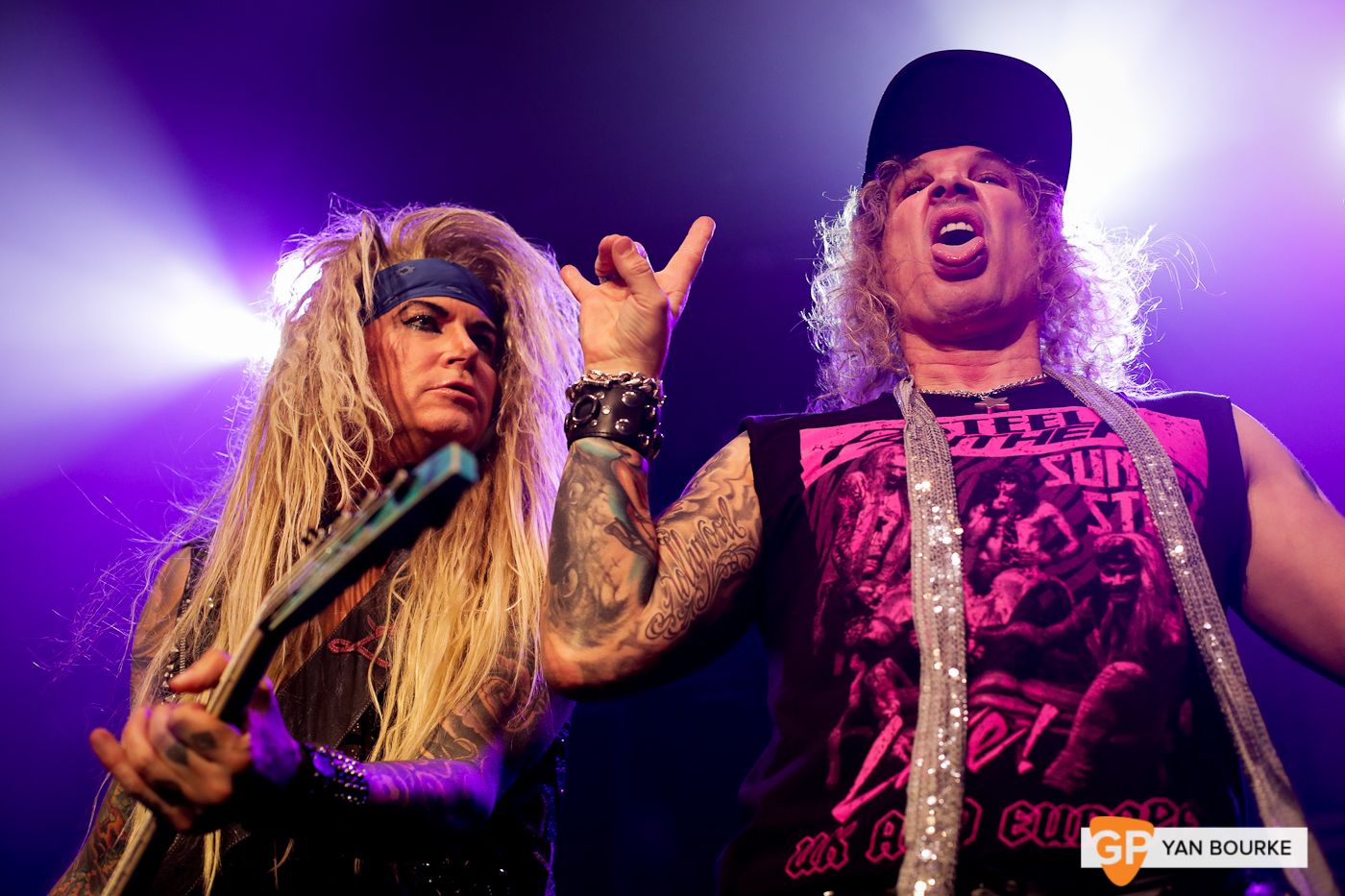 Steel Panther at Vicar Street on 5 February 2019 by Yan Bourke
